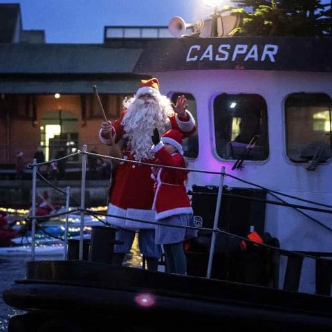 Julemandens Flaskepost 24 personlige nissebreve fra Julemandens Værksted